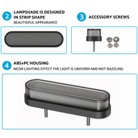 34LED Rear Stop Brake Flowing Turn Signal Tail Lights Suitable For Trailer & Truck