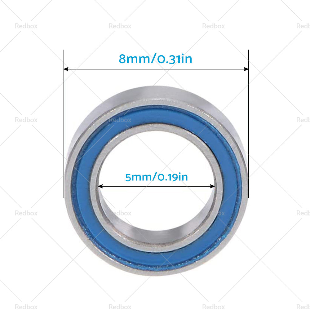 {{ 1/10x 5x8x2. 5mm Bearings PTFE Rubber Seals RC 2728 4606 5114 1213 B020 MR85-2RS }} - Buy Car Parts Online at {{ Kaka Auto Parts }}.