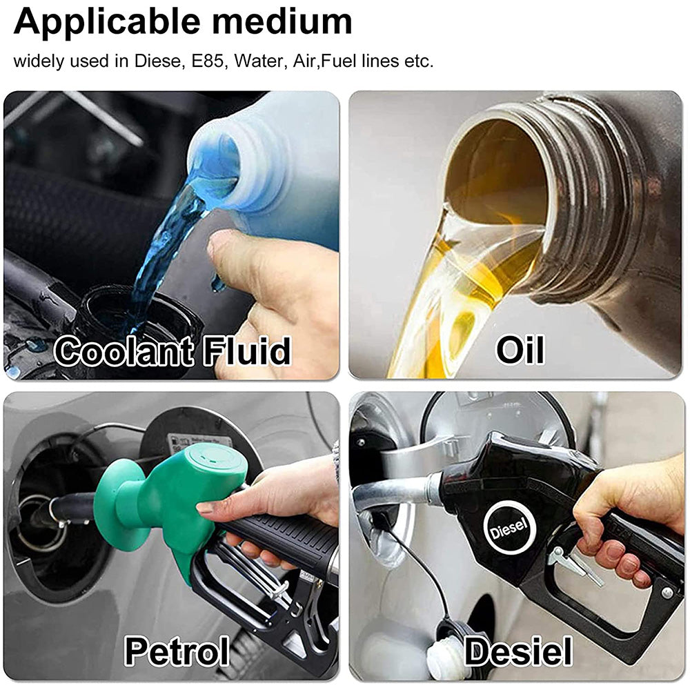 AN8 Male Aluminium Weld-On JIC Bungs x 2 Fitting -10AN JXSS032-10-A