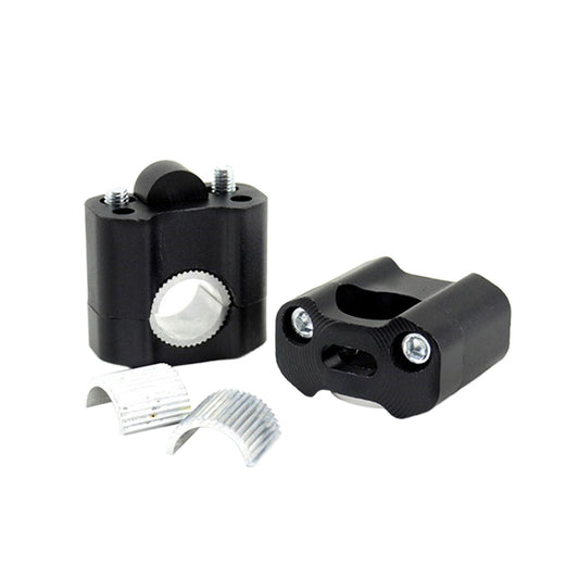 Handlebar Fat Bar Risers Mount Clamp Adaptor Suitable For 22mm to 28mm Pit / Dirt Bike