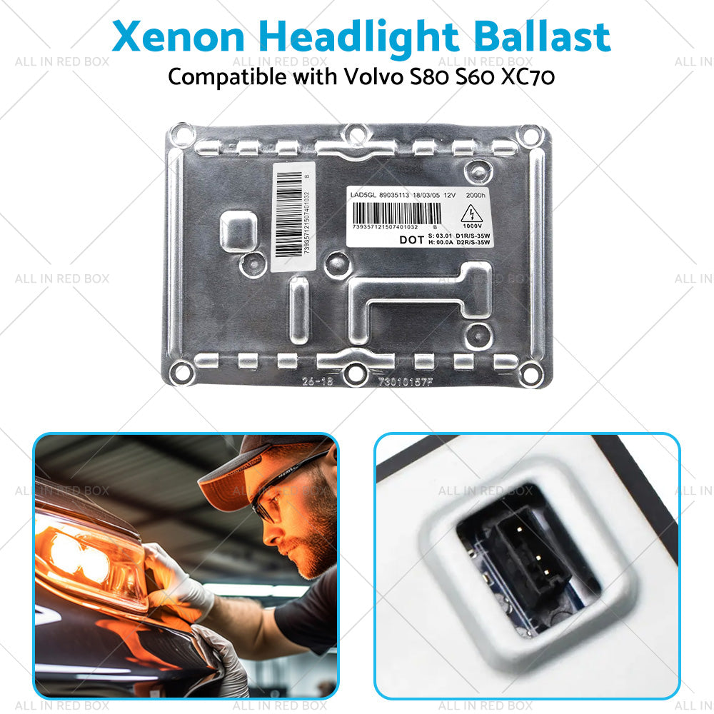 {{ Xenon Headlight Ballast Module D1S 89035113 Suitable For Volvo S60 S80 XC70 }} - Buy Car Parts Online at {{ Kaka Auto Parts }}.