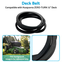 {{ Deck Belt Suitable for Husqvarna 588264804 72 inch  Deck PZ7234FX PZ72 PZ7234 Z572X }} - Buy Car Parts Online at {{ Kaka Auto Parts }}.