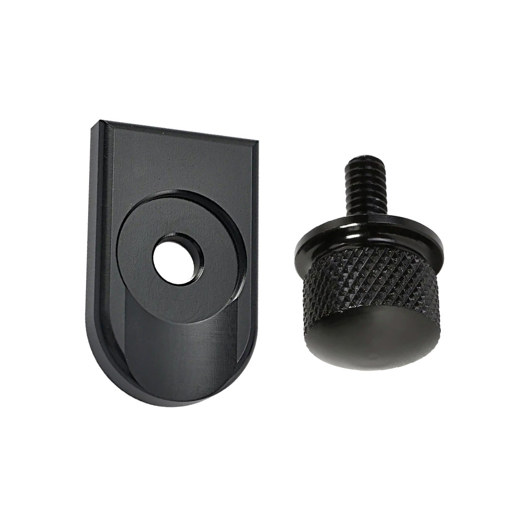 Seat Bolt Tab Screw Mount Nut Cover Kit Suitable For Harley-Davidson 1996-2020