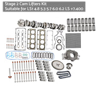 Stage 2 Cam Lifters Kit Suitable For LS2 V-8 6.0 05-09 LS3 V-8 6.3 08-13