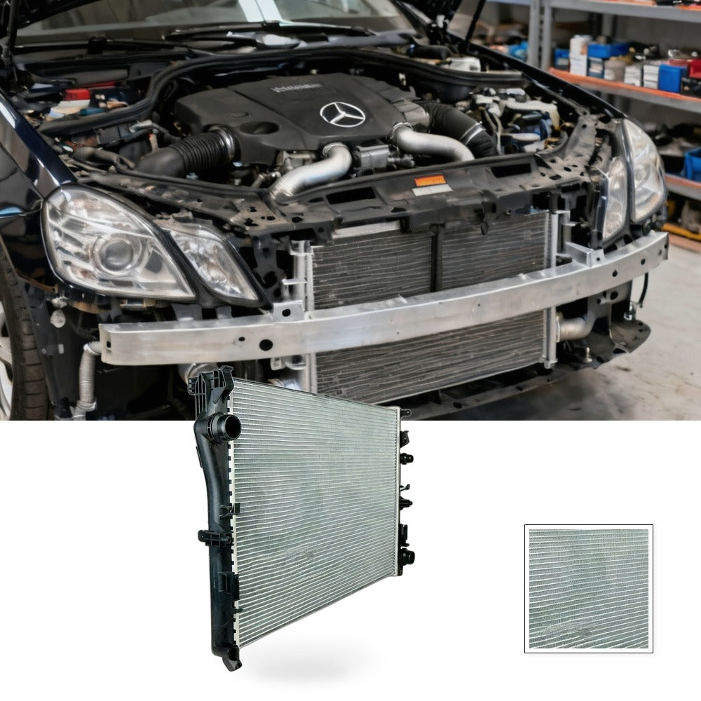 Radiator Suitable for Mercedes E-Class W213 W238 E180 E200 E220 E250 2016-2019 - BG1
