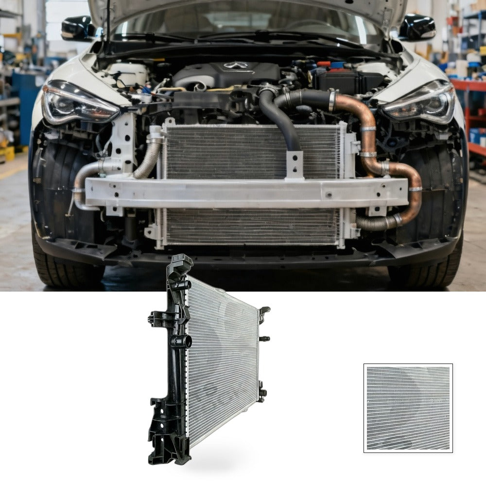 Premium Radiator For INFINITI Q30 1.5L 2.2L Diesel / 1.6L Turbo Petrol 2015-On - BG1
