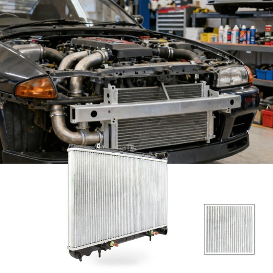 Premium Radiator For NISSAN SKYLINE R32 GTR GTS Auto Manual 1991-1993