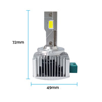 Pair of D3S LED Headlight Bulbs Conversion Kit 90W Replaces HID Xenon Lamps 2x