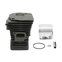 42mm Cylinder Head  and  Piston Pin Ring Kit Suitable for Husqvarna 345 340 Chainsaw