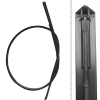 Left and Right Side Roof Drip Moulding Trim Suitable For Toyota Yaris Hatchback 2006–2016