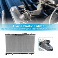 {{ Radiator Rad Fit Hyundai Elantra XD HD GL GLS 1. 8 2. 0 TIBURON GK 2000-2006 }} - Buy Car Parts Online at {{ Kaka Auto Parts }}.