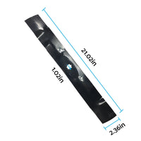 AM141033 GX22151 2x 42 inch  Mulching Blades Suitable for John Deere LA115 LA120 D100