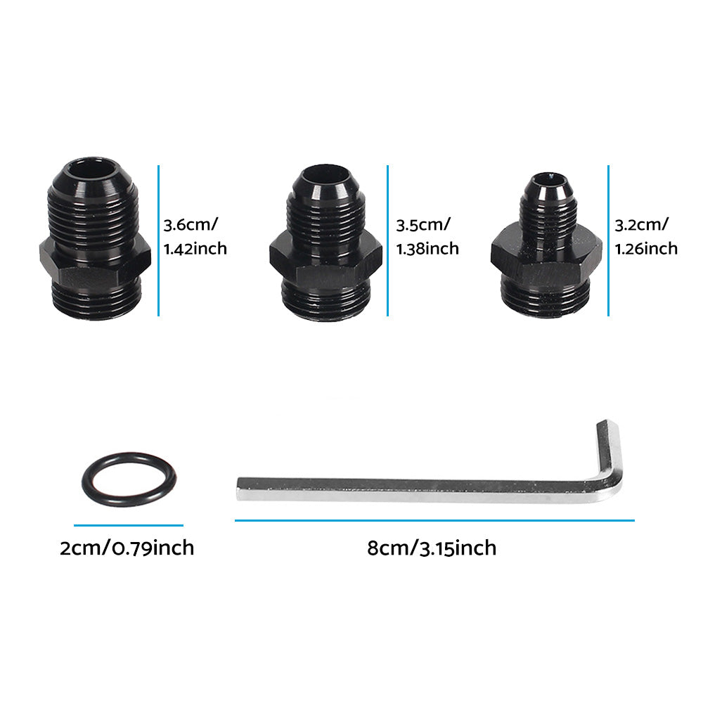 {{ Inline 100 Micron Fuel Filter Bracket 6AN 8AN 10AN Adapter Universal 50MM }} - Buy Car Parts Online at {{ Kaka Auto Parts }}.