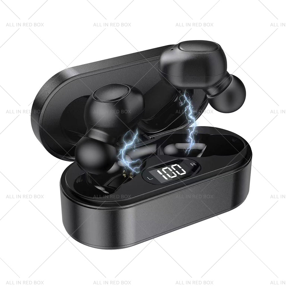 1 pair of digital rechargeable hearing aids, voice amplifier – Silver + Black, in-ear sound amplifiers