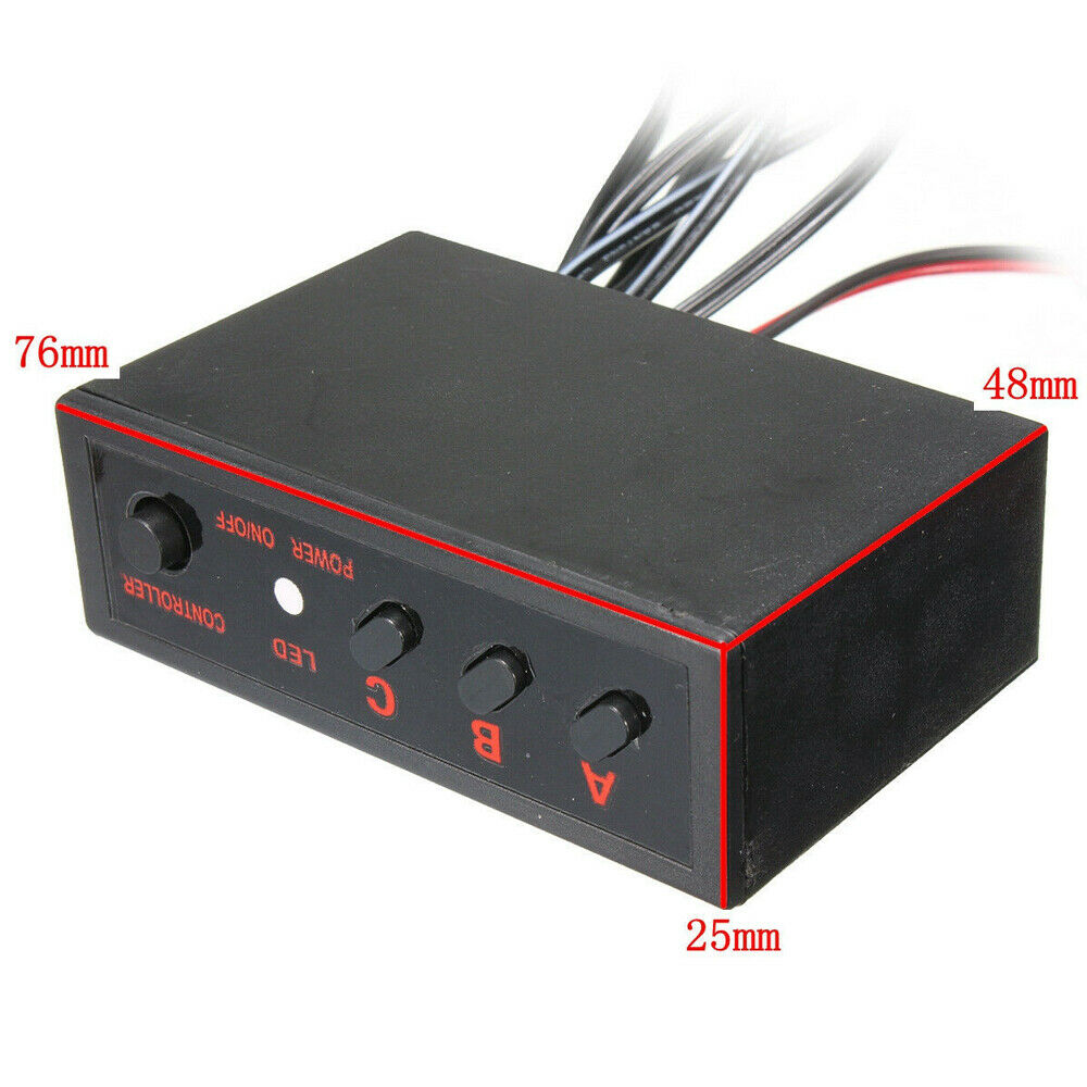 {{ 18 LED Red or Blue 12V Car Strobe Flash Light Dash Urgency Flashing Lamp }} - Buy Car Parts Online at {{ Kaka Auto Parts }}.