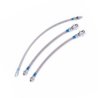Stainless Steel Braided Brake Lines With ABS Suitable For Toyota Hilux KUN26 N70