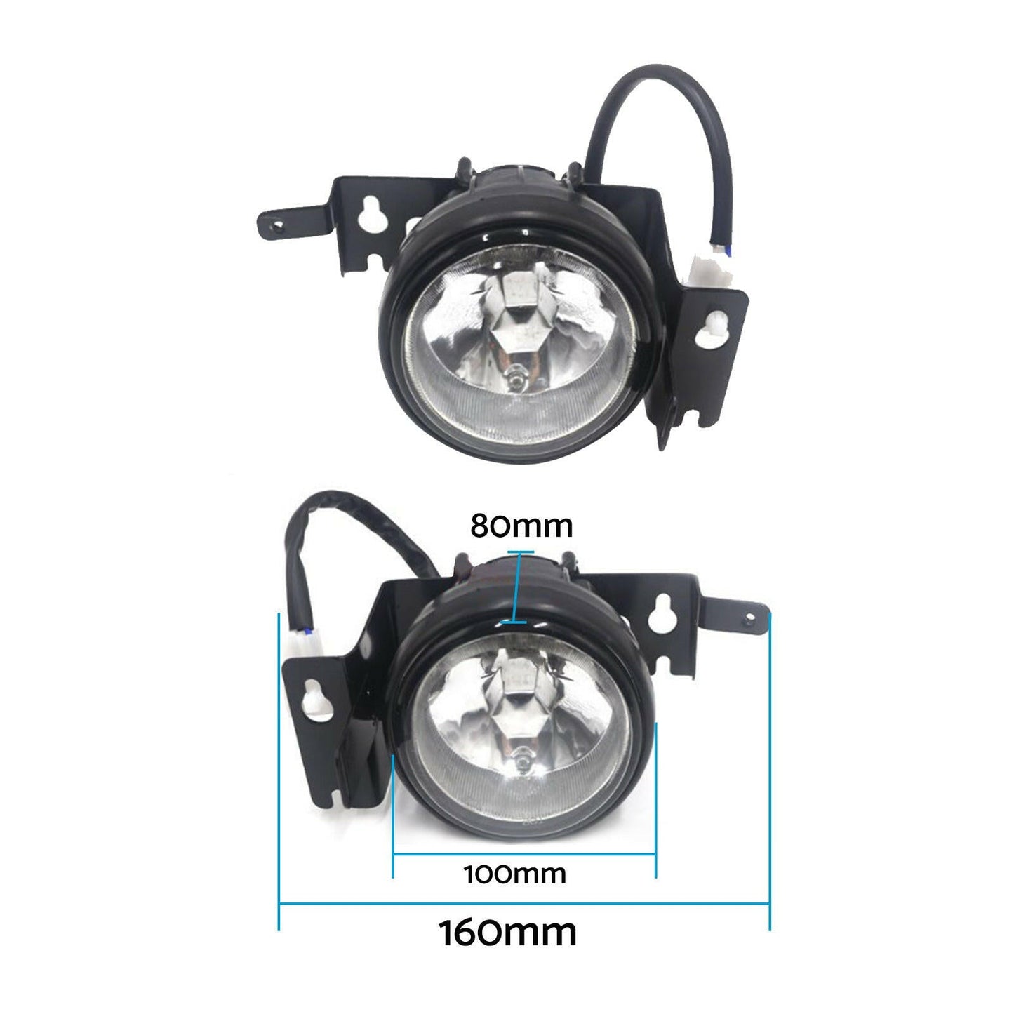 Yellow Fog Lights Lamp Kit Suitable For Honda Civic EK EM 2 3 4 Dr JDM 1999-2000