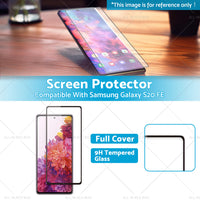 {{ 9H Tempered Glass Screen Protector Full Cover Suitable For Samsung Galaxy S20 FE }} - Buy Car Parts Online at {{ Kaka Auto Parts }}.