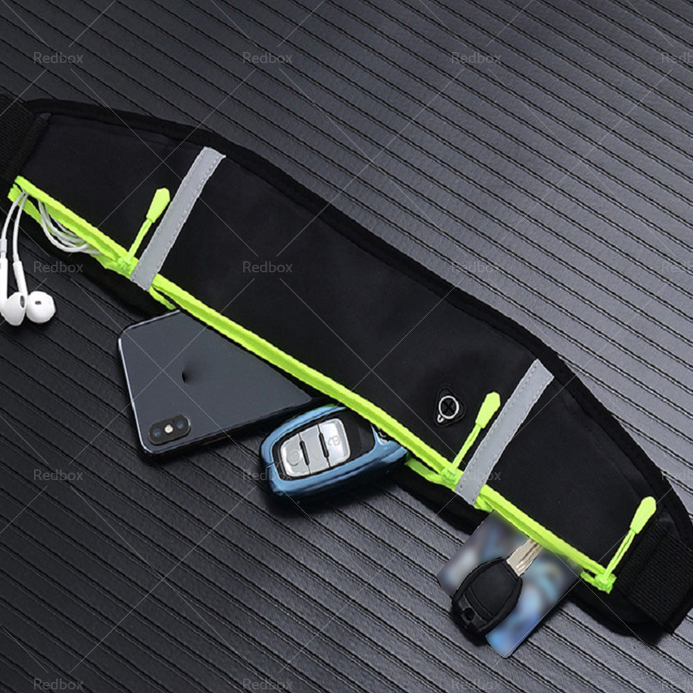 {{ Waterproof Running Hiking Sport Bum Bag Travel Money Phone Belt Waist Zip Pouch }} - Buy Car Parts Online at {{ Kaka Auto Parts }}.