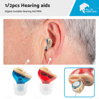 {{ Digital Invisible Hearing Aid MiNi CIC Small Sound Voice Amplifier Enhancer L R }} - Buy Car Parts Online at {{ Kaka Auto Parts }}.