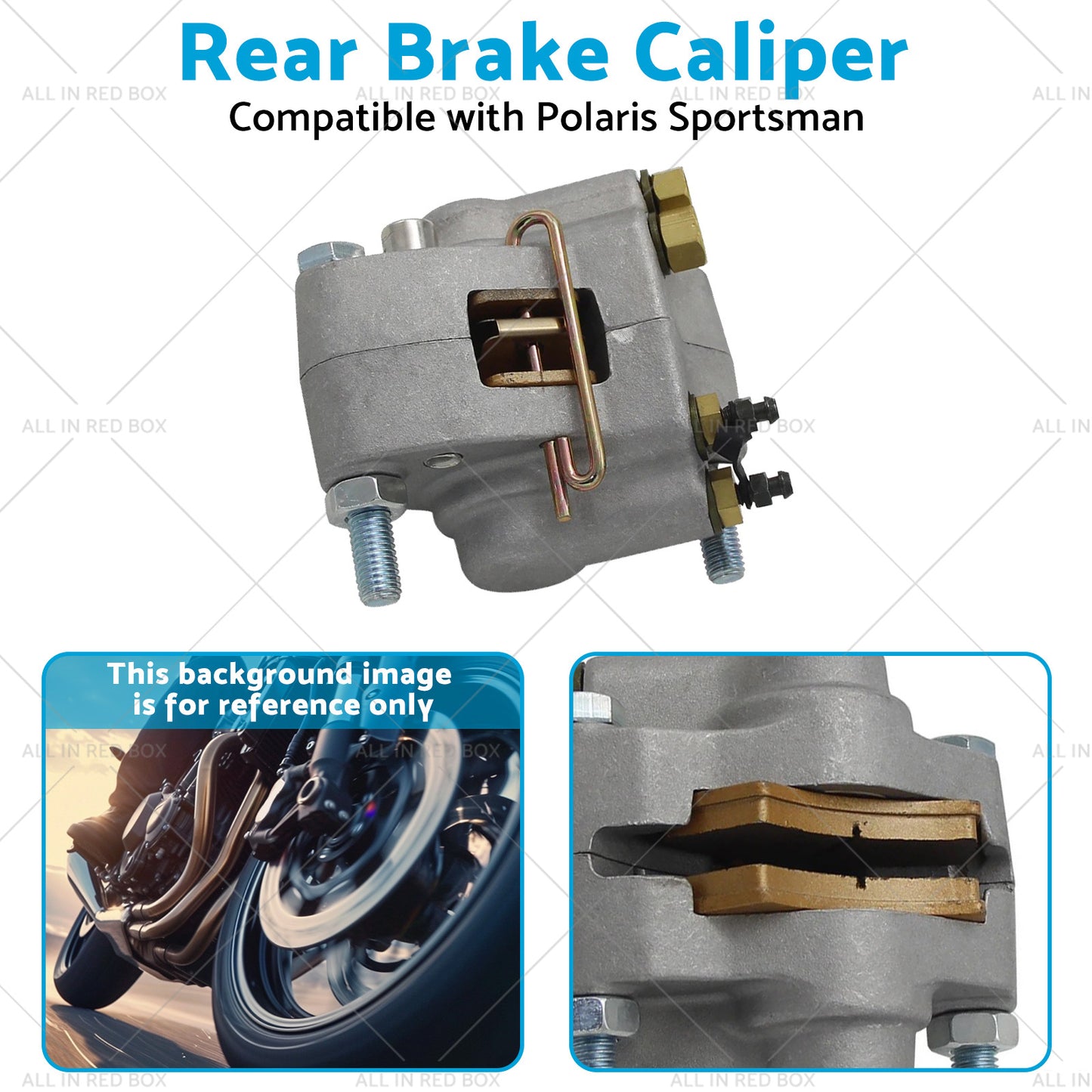 {{ Rear Brake Caliper Suitable for Magnum 325 Polaris Sportsman 335 400 500 98-02 }} - Buy Car Parts Online at {{ Kaka Auto Parts }}.