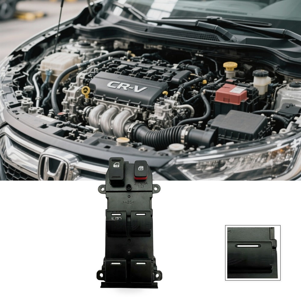 Power Window Switch Suitable for Honda CR-V 07-11 Left Front 35750-SWA-K01 - BG1