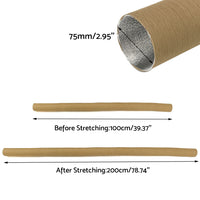 {{ 75mm 200cm Heater Duct Cold Hot Air Hose Pipe For Car Parking Air Diesel Heater }} - Buy Car Parts Online at {{ Kaka Auto Parts }}.