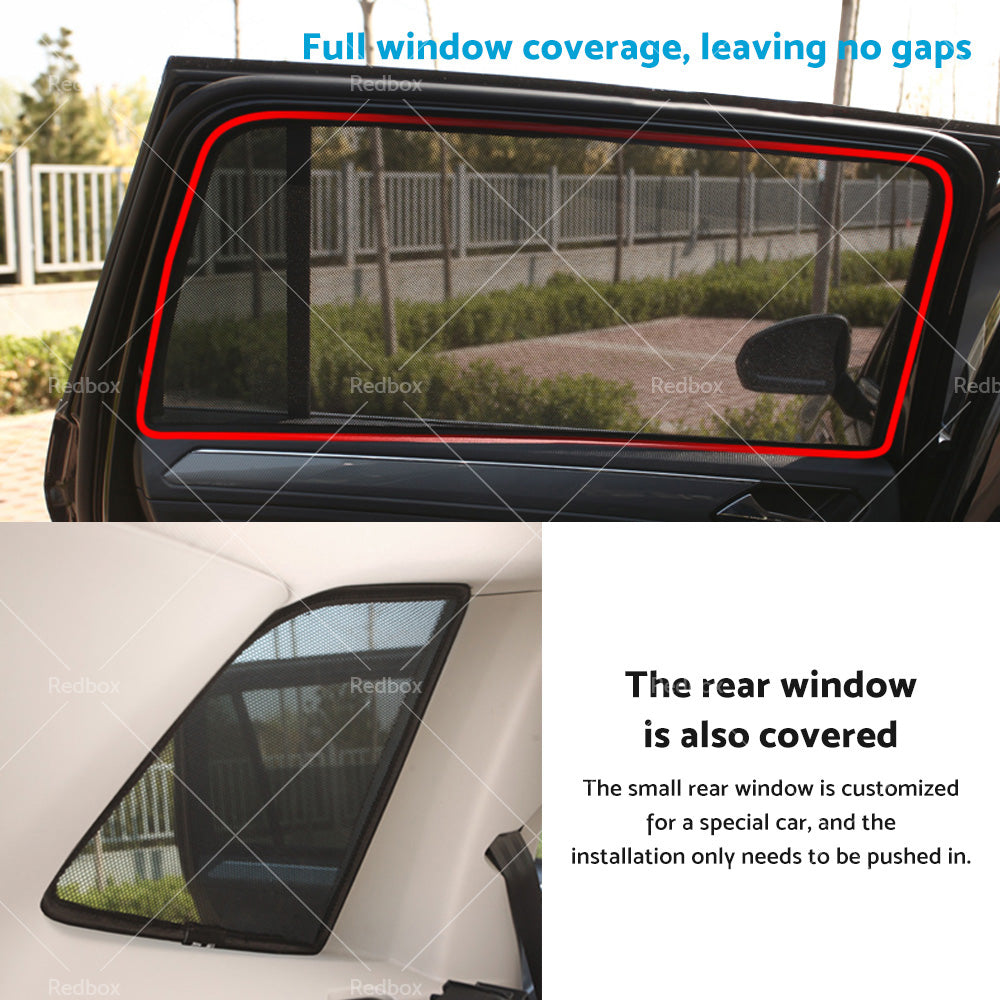 {{ Window Sun Shade for Toyota RAV4 2019-2023 Magnetic Car Sun Blind Mesh Rear Side }} - Buy Car Parts Online at {{ Kaka Auto Parts }}.