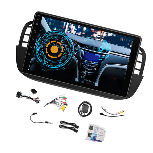 Android 15 Car Stereo 2+64GB Suitable for Fiat 500 2007–2015 CarPlay GPS WIFI