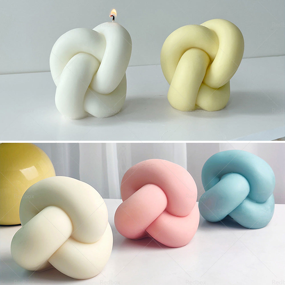 {{ Large Knot Candle MOLD Spiral Tie Rope Ball Twisted Silicone Gypsum Aromatherapy }} - Buy Car Parts Online at {{ Kaka Auto Parts }}.