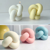 {{ Large Knot Candle MOLD Spiral Tie Rope Ball Twisted Silicone Gypsum Aromatherapy }} - Buy Car Parts Online at {{ Kaka Auto Parts }}.
