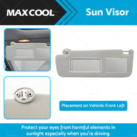 {{ LH Sun Visor Suitable For Toyota Prado TRJ120 RZJ120 LJ120 KDJ120 GRJ120 KZJ120 }} - Buy Car Parts Online at {{ Kaka Auto Parts }}.