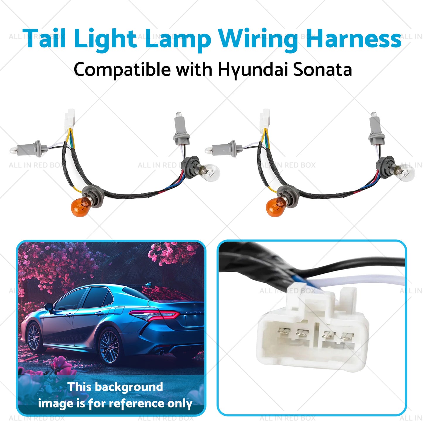 {{ Tail Light Lamp Wiring Harness Suitable for 92450-3Q000 11-14 Hyundai Sonata }} - Buy Car Parts Online at {{ Kaka Auto Parts }}.