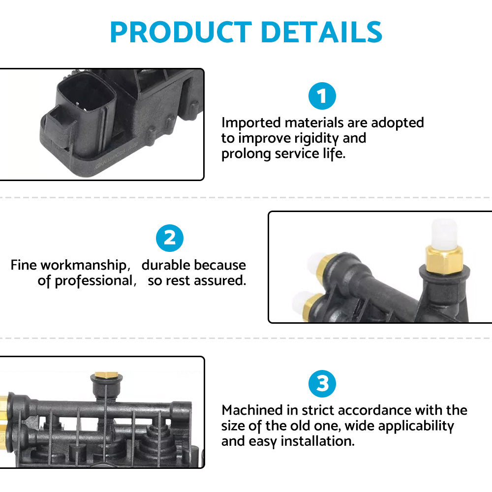 Front Air Suspension Valve Block Suitable For Land Rover Discovery 3 4 L319 L320