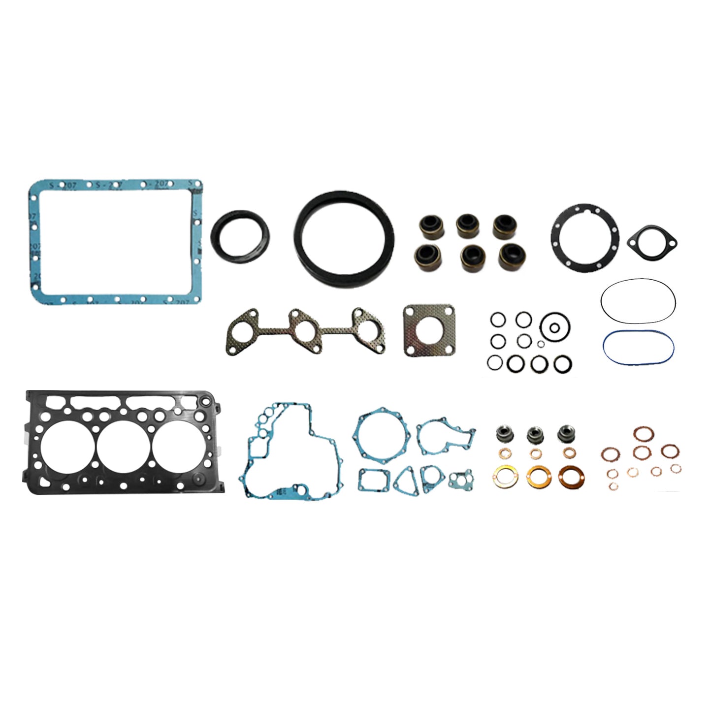 {{ New Full Gasket Set Suitable for Kubota D722 Overhaul Kit STD 07916-28695 }} - Buy Car Parts Online at {{ Kaka Auto Parts }}.