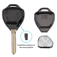 Car Remote Control Key Suitable For Toyota Hilux 2009-2015 Yaris 2011-2014 Corolla 2009-2012
