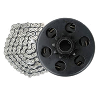 Centrifugal Clutch 3 or 4 Inch Bore 10 Tooth With 420 Chain Suitable For Go-Kart 6.5HP