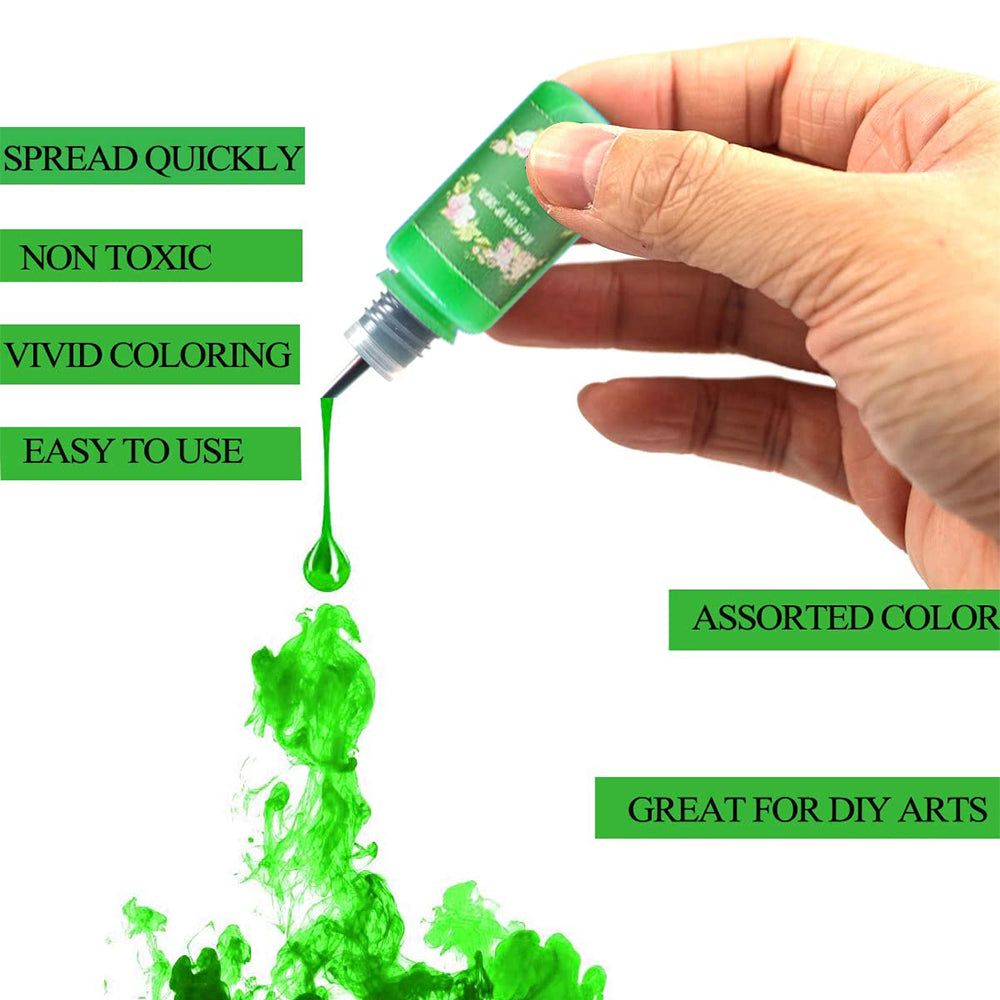 {{ 12 Colours Glitter Pigment Ink Epoxy Resin Colour Pigment Resin Floors Metallic }} - Buy Car Parts Online at {{ Kaka Auto Parts }}.