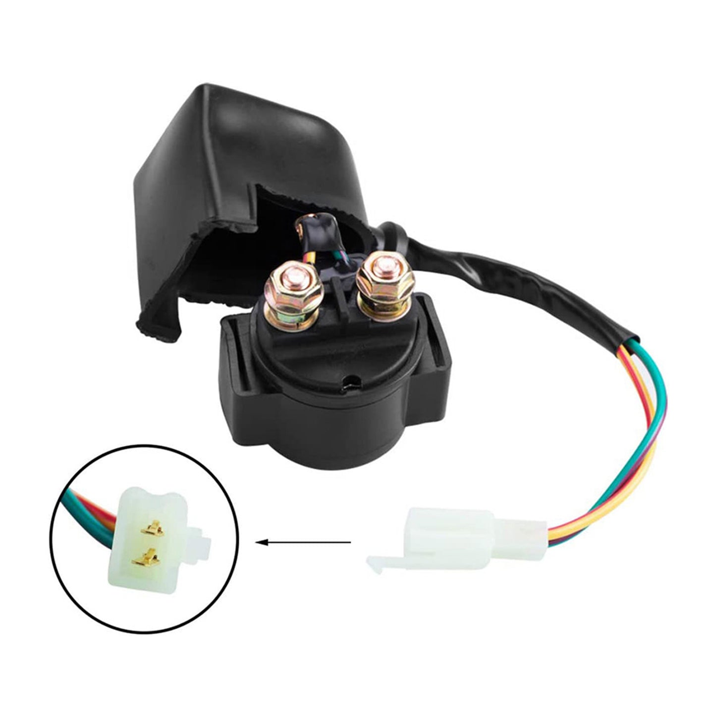 Starter Motor Relay Solenoid Suitable For 110cc 150cc 250cc Pit Pro Dirt Bike ATV Quad Buggy