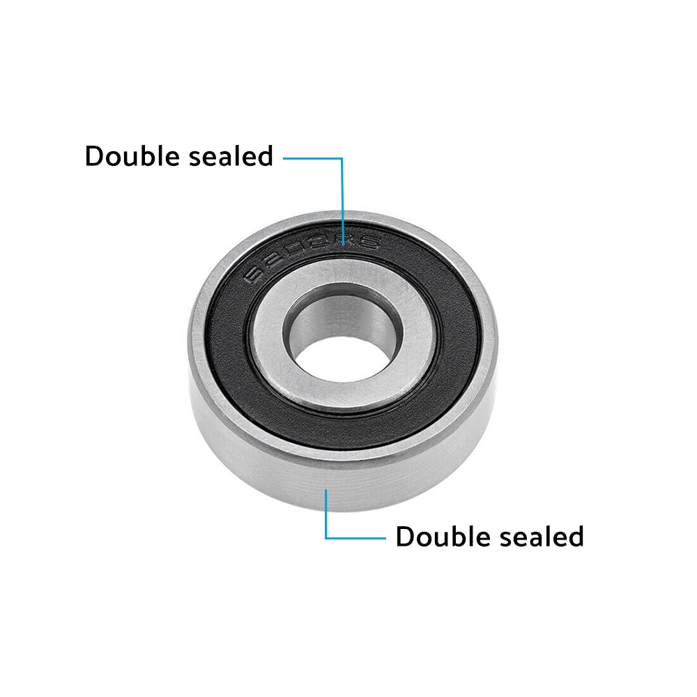 4x 6202-16-2RS Ball Bearings 16x35x11mm Double Sealed Chrome Steel Suitable For Various Applications