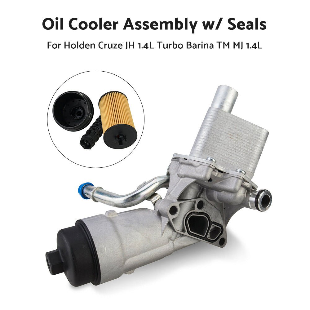 {{ Oil Cooler Assembly w or  Seals For Holden Cruze JH 1. 4L Turbo Barina TM MJ 1. 4L }} - Buy Car Parts Online at {{ Kaka Auto Parts }}.