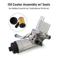 {{ Oil Cooler Assembly w or  Seals For Holden Cruze JH 1. 4L Turbo Barina TM MJ 1. 4L }} - Buy Car Parts Online at {{ Kaka Auto Parts }}.