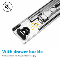 {{ PAIR 90KG Loading Capacity Locking Drawer Slide Runner Trailer 800mm or 1600mm }} - Buy Car Parts Online at {{ Kaka Auto Parts }}.