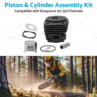 {{ Piston  and  Cylinder Assembly Kit Suitable for Husqvarna 357 359 Chainsaw 47mm }} - Buy Car Parts Online at {{ Kaka Auto Parts }}.