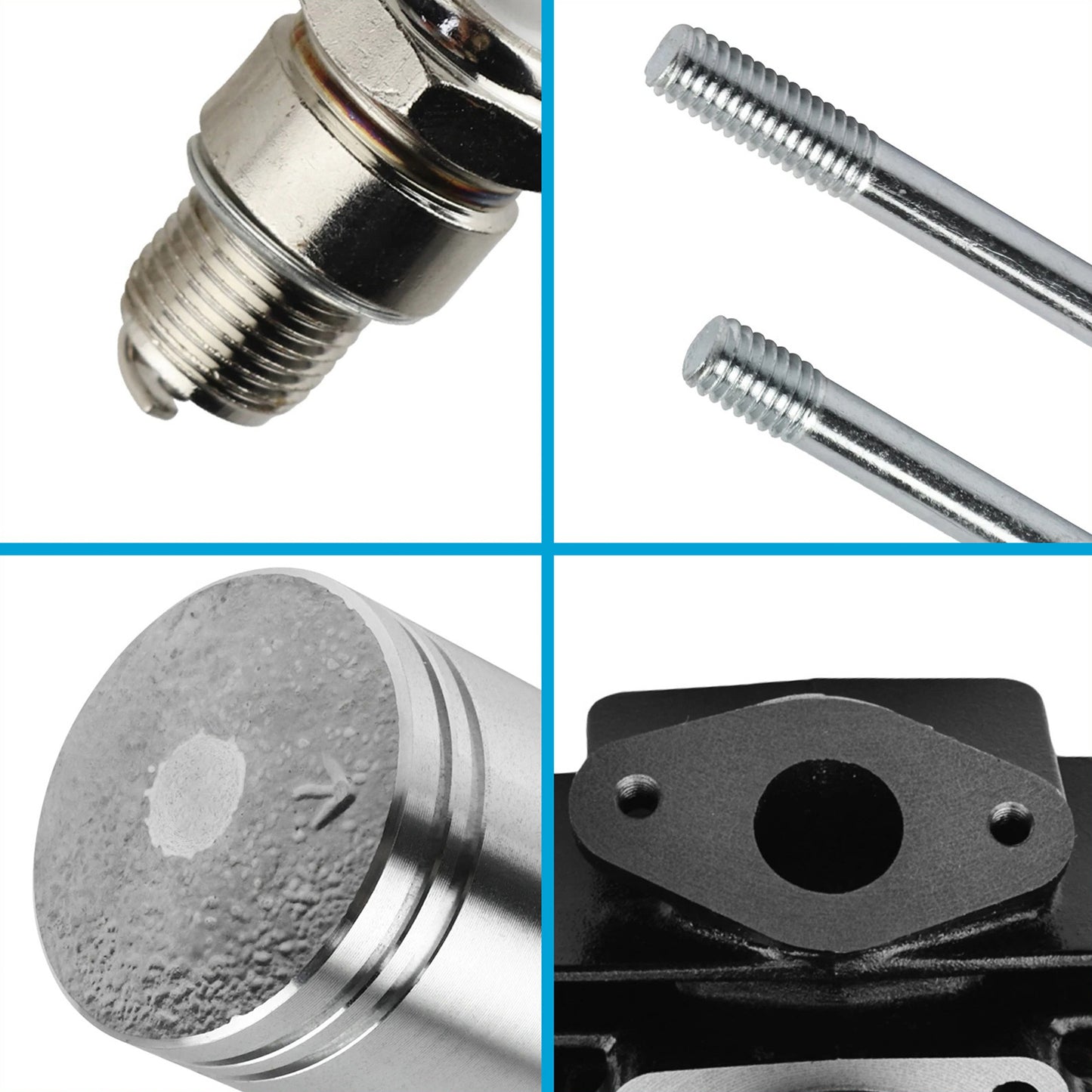 Big Bore Cylinder Piston & Gasket Kit Suitable For Yamaha PW50, QT50 60cc 1981-2009