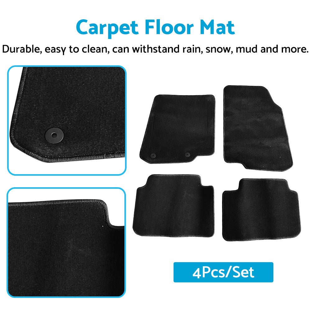 {{ 4Pcs Set Carpet Floor Mat Suitable For Ford Falcon FG XR6 XR8 MK1 XR Series }} - Buy Car Parts Online at {{ Kaka Auto Parts }}.