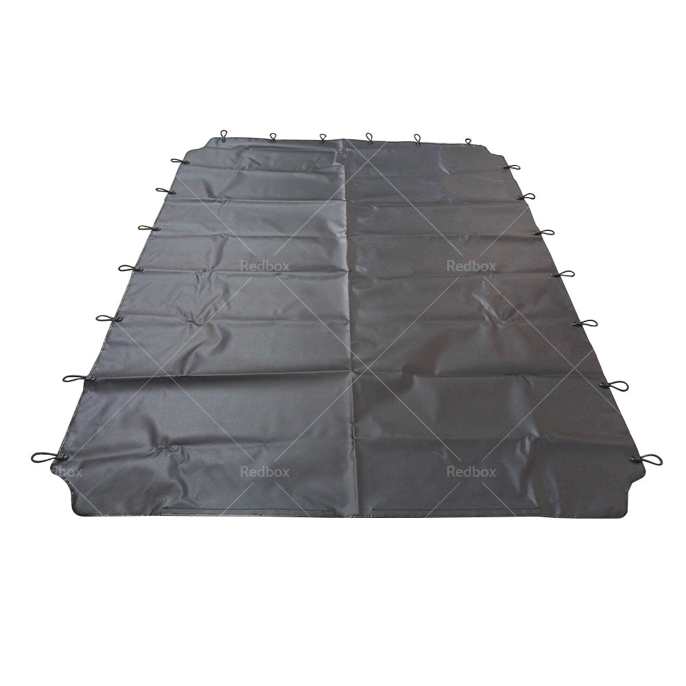 Black Tonneau Cover Tarp for Ford Falcon Ute AU BA BF 1999-2008 UV-protection