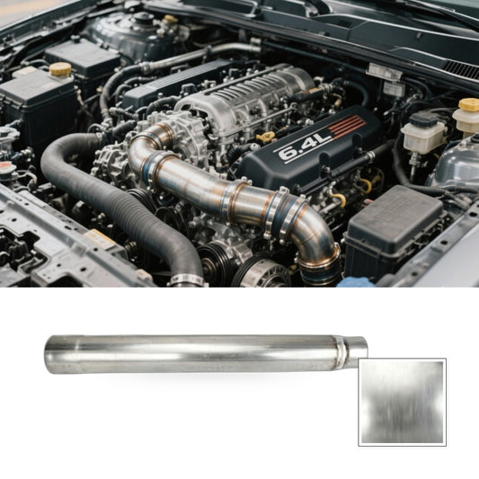 Muffler Delete Pipe Eliminator Suitable for Ford F-250 F-350 2008-2010 6.4L