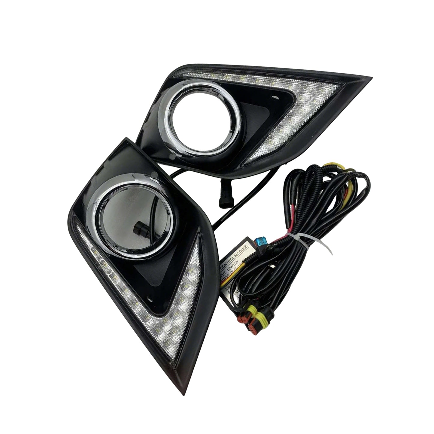 2x Fog Light Covers Suitable for Mitsubishi ASX RVR 2016~2018