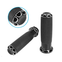 1inch Pair Black Hand Grip Handle Bar Suitable for Harley Touring Dyna Sportster